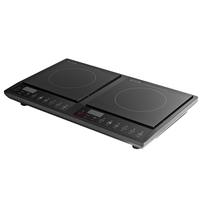 Kina Producent Højkvalitets Portable Electric Cooktops Dobbelt Induktion Komfur 2 Burner ISO9001 BSCI